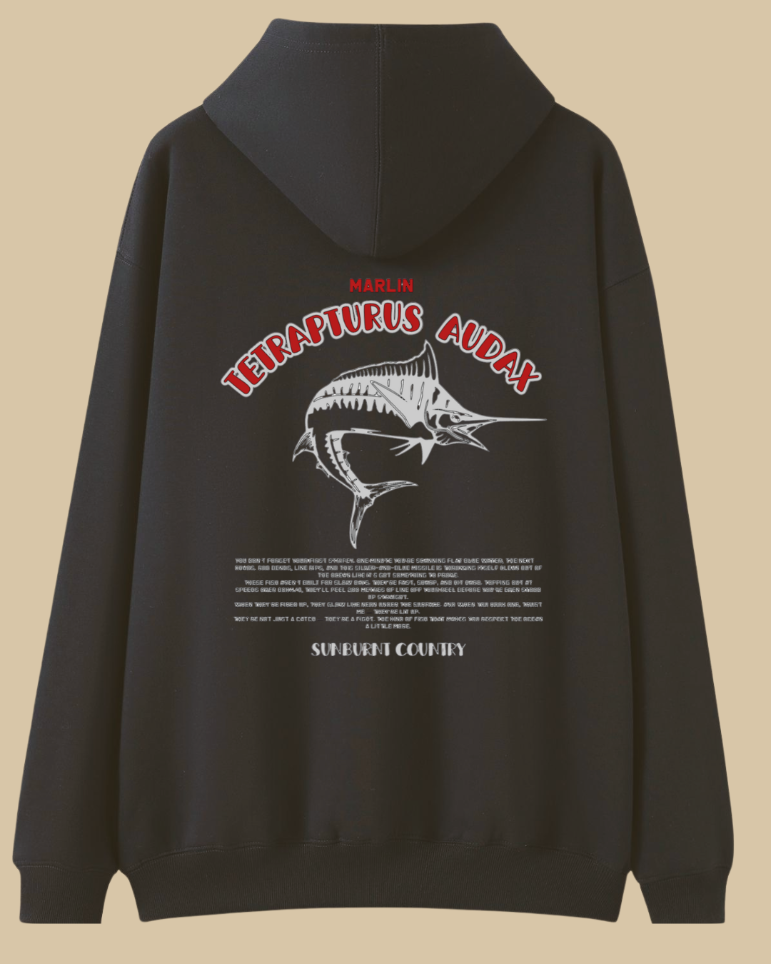 Sunburnt Country Clothing - Fishing - Marlin – Tetrapturus Audax | Country Hoodie Australia