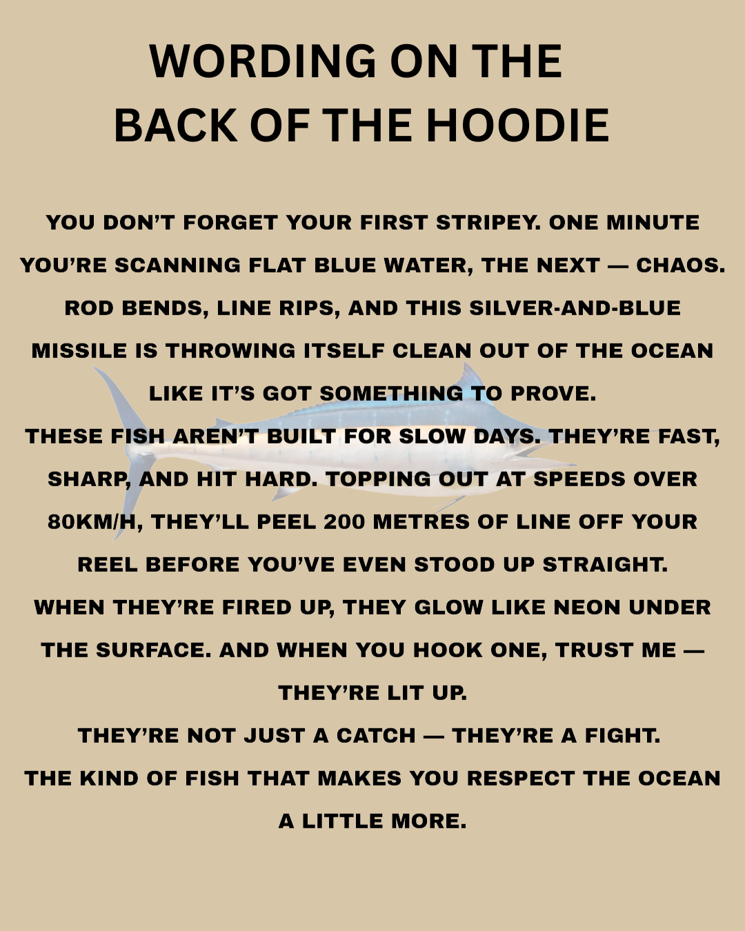 Sunburnt Country Clothing - Fishing - Marlin – Tetrapturus Audax | Country Hoodie Australia