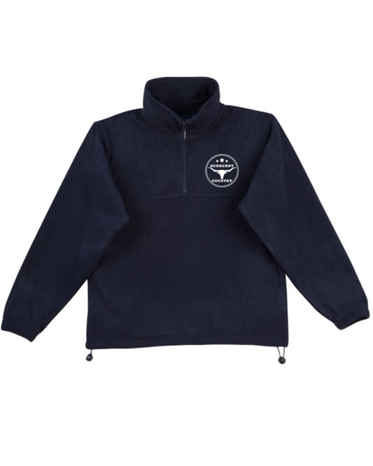 Sunburnt Country Polar Fleece - 'The Jackaroo' - Navy