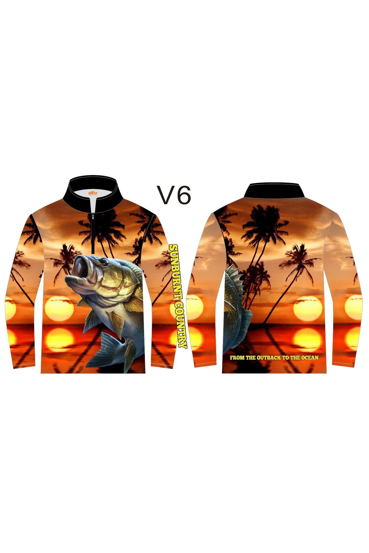 Sunburnt Country - Barra Fishing Shirt