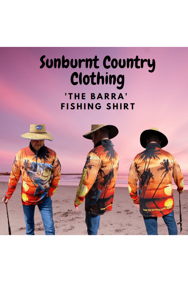 Sunburnt Country - Barra Fishing Shirt