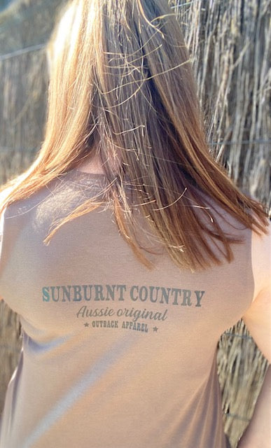 Sunburnt Country Clothing - Muscle Top - Keep your soul clean and your boots dirty