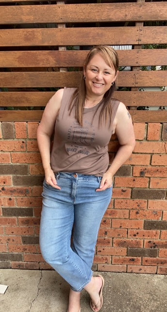 Sunburnt Country Clothing - Muscle Top - Keep your soul clean and your boots dirty