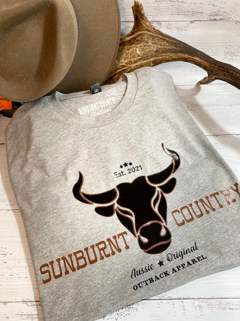 Sunburnt Country Clothing Men's Tee - No Bull